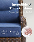 Load image into Gallery viewer, Luxury Outdoor Patio Furniture Set with Thick Cushions
